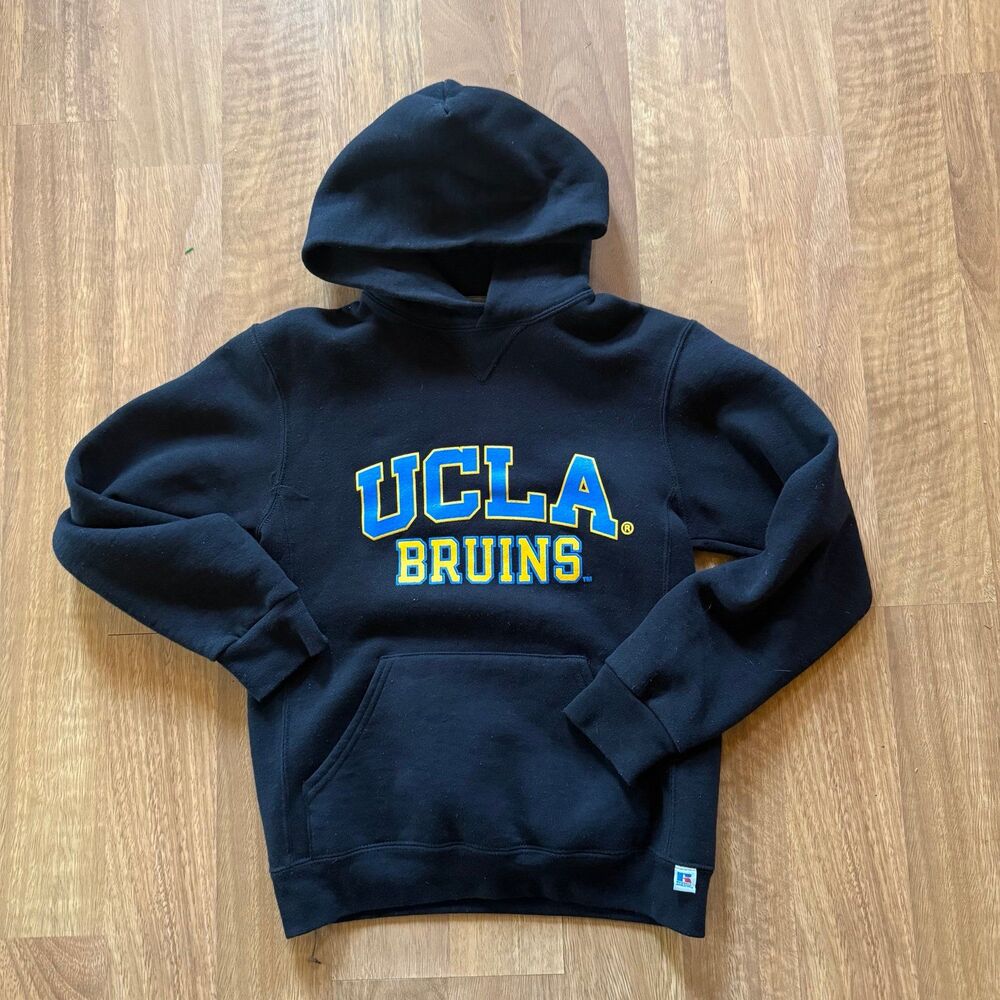YOUTH UCLA BRUINS Russell Athletic black hoodie